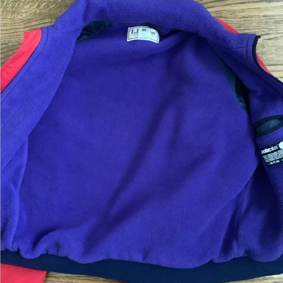 L.L. Bean Vintage Fleece Lined Zippered Jacket - Picture 7 of 14